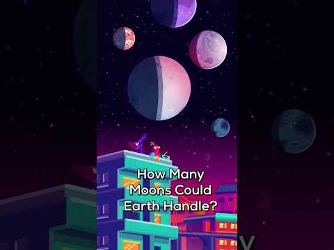 How Many Moons Could Earth Handle? #kurzgesagt #shorts