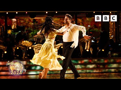 Shayne Ward and Nancy Xu Rumba to Time After Time by Cyndi Lauper ✨ BBC Strictly 2024