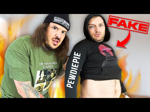 brutally rating FAKE youtuber merch...