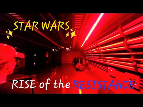 STAR WARS Rise Of The Resistance Ride Along At Disney World Orlando Florida