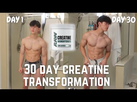 I Tried CREATINE For 30 DAYS *INSANE RESULTS!*