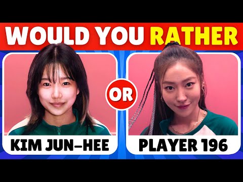 Would You Rather...? Squid Game 2 Edition! HARDEST Choices 🦑🎮