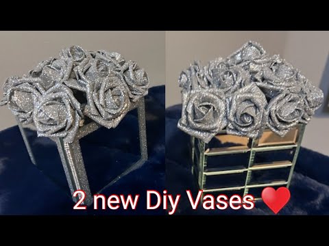 DIY VASES/ #DIY #homedecor #glamdiydecor