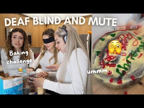 DEAF, BLIND, MUTE challenge FT. NATHALY & BRITNEY