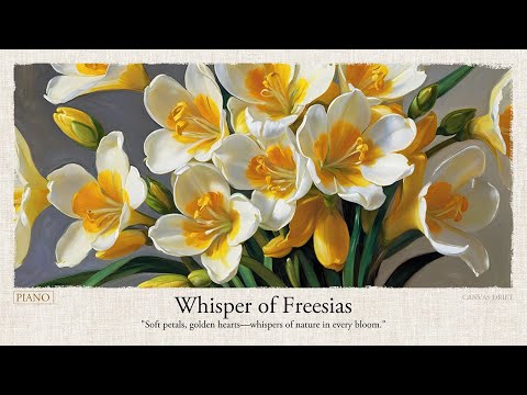 Whisper of Freesias | A Playlist of Light & Bloom | Work Study Read 作業用 リラックス 勉強 作业用 放松 学习