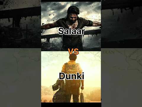 Salaar vs Dunki Day 9 BOC Comparison || #salaarboxofficecollection #salaarvsdunki #prabhas #srk