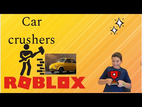 "Dominating the Scrapyard! Ethan Unleashes Chaos in Roblox Car Crushers 🚗💥"