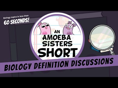 Biology Definition Discussions  - Amoeba Sisters #Shorts