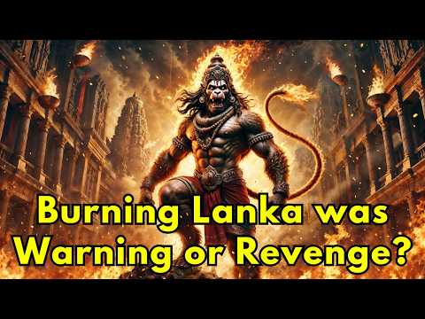 Was Hanuman’s Burning of Lanka an Act of Anger? #hanuman #lordrama #ramayan