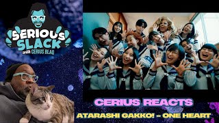 CERIUS REACTS   ATARASHI GAKKO!   One Heart Reaction