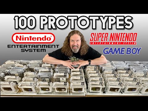 100 Game Prototypes FOUND! (NES, SNES & Game Boy)