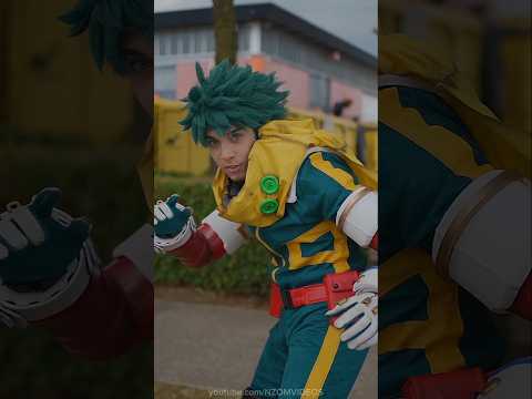 My Hero Academia cosplay BNHA Midoriya 2024 #shorts