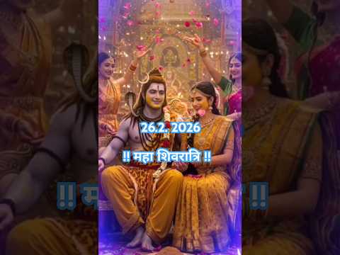 Mahashivratri status video #shivvivah #hindugod  #shortsvideo