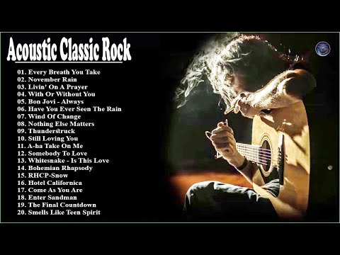 Bon Jovi, Queen, White Lion, Aerosmith, RHCP, U2 | Greatest Hits Acoustic Classic Rock 70s 80s 90s