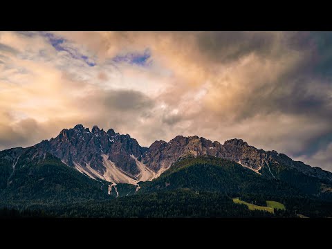 Mountain Clouds Timelapse: Dolomites — 4K UHD (No Sound)