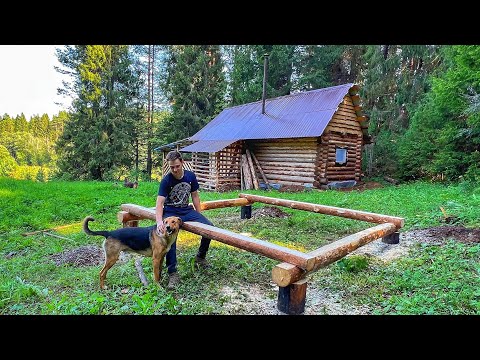 The Building Site for the Log Cabin Bathhouse | Wilderness Sauna- Ep.1