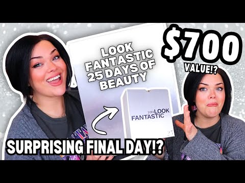 SHOCKINGLY GOOD!? | $700 Value Look Fantastic Advent Unboxing