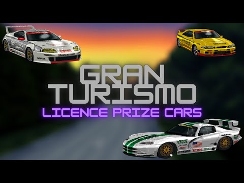 Gran Turismo Beta - Checking out the Licence Prize Cars!