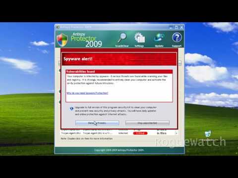 How Antispy Protector 2009 Infects Your Computer
