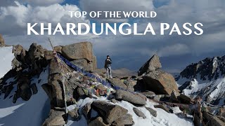 Feeling on Top of the World at Khardungla Pass | 4k Cinematic Video 2024