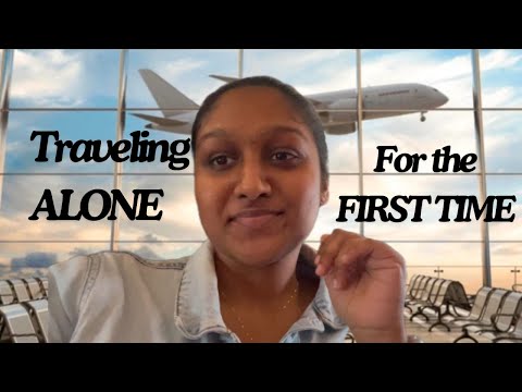 I FLEW ALONE for the first time!