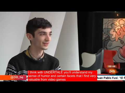 Toby Fox interview - FUN & SERIOUS 2015