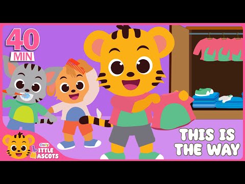 ✨This Is The Way🪥 + Head Shoulder Knees & Toes + more Little Mascots Nursery Rhymes & Kids Songs