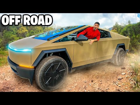 I Took My CYBERTRUCK Off Roading! *durability test*