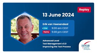 ISTQB® Certified Tester Advanced Level Test Management v3.0 - Improving the Test Process