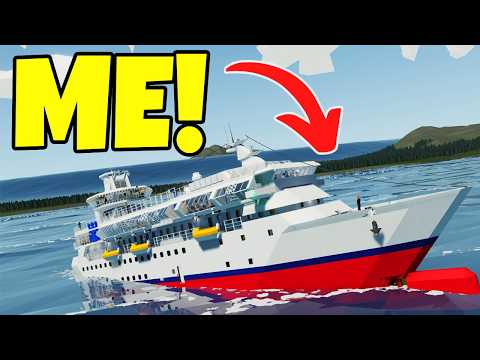 CRUISE SHIP vs High Waves SINKING SURVIVAL! | Stormworks