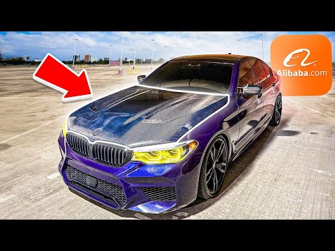 My BMW G30 M550i Gets an ALIBABA Carbon Fiber Hood!