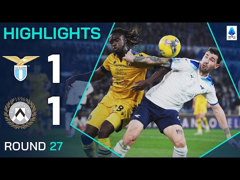 LAZIO-UDINESE 1-1 | HIGHLIGHTS | Points Shared After First-Half Goals | Serie A 2024/25