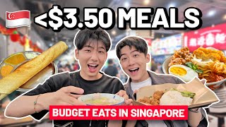 Ultimate Budget Eats in Singapore: $3.50 Meals You Can't Miss