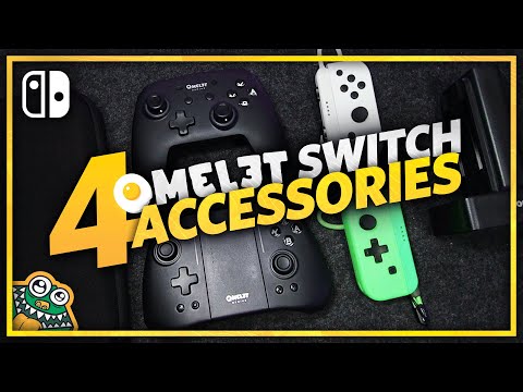 Omelet Gaming's 🍳 NEW Nintendo Switch Accessories - List and Overview