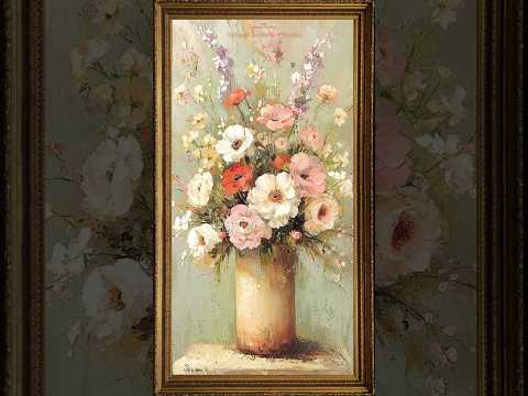 Dreamy Floral Art TV #artforyourwalls #frametv