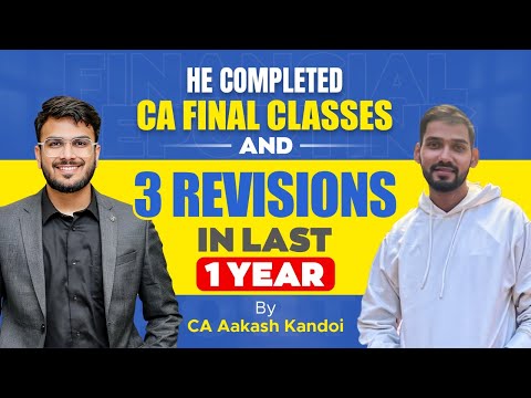 77 Marks in FR & Exemption in All 6 Subjects | Ft. CA Sahil Jain | CA Aakash Kandoi