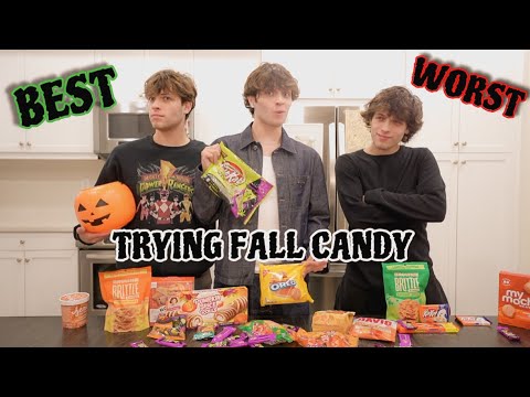 Trying limited edition fall snacks and candies!!!