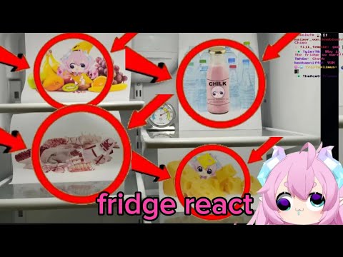 Fridge react with CHIBIDOKI