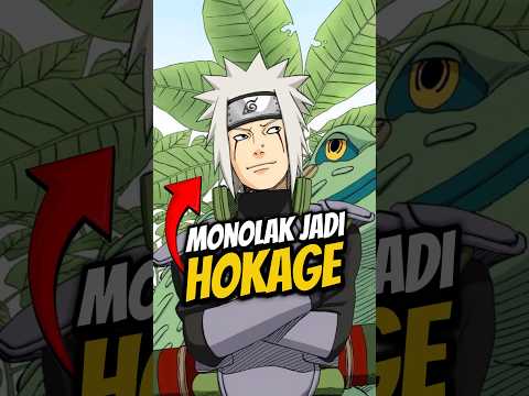 Jiraiya Menolak Menjadi Hokage🗿#anime #reviewanime #naruto