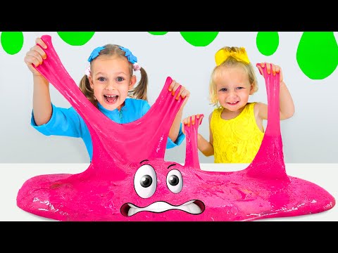 Slime Adventures with Maya and Mary: Fun Games and Creativity!