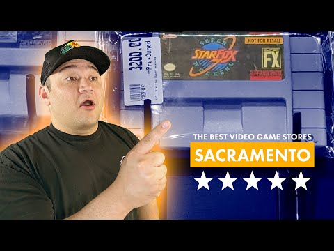 What are the best video game stores in Sacramento