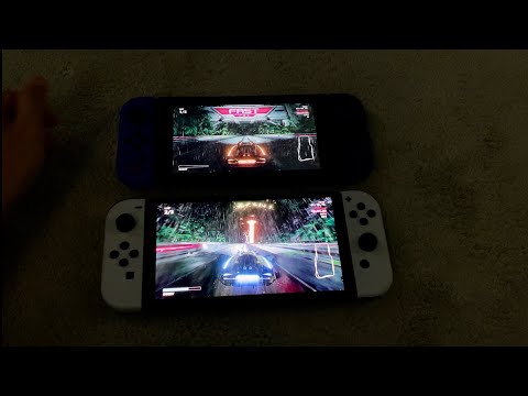 Fast RMX - OLED Nintendo Switch Vs. Original Switch!! Comparison Part 7!