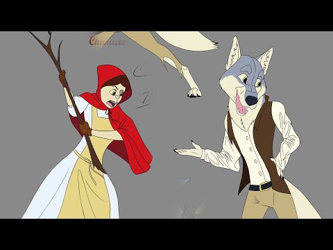 Little Red and The Wolf - (2024) My own Character Design