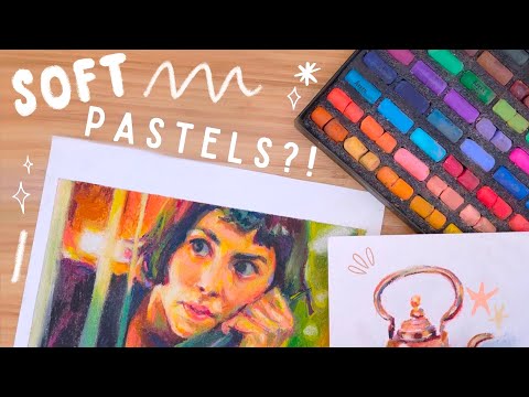 Trying Arrtx Soft Pastels ✍️