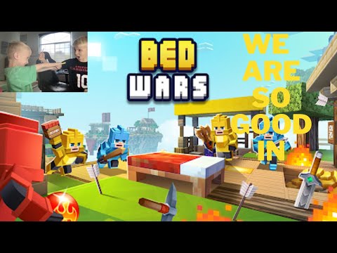 Playing MINECRAFT bedwars!