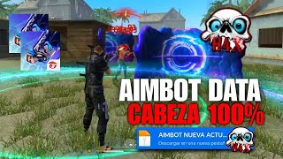 AIMBOT DATA 999%  CABEZA🎯 PARA DAR TODO ROJO🗣️ SIN SUBIR MIRA 100% INDETECTABLE 🥷CUENTAS PRINCIPALES