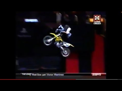 Charles Pages “Decade Air” Crash 2009 X Games Moto Best Trick Run 1