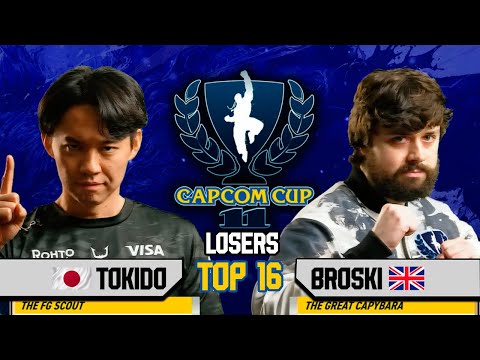 🔥Capcom Cup 11 - Top 16 to Grand Final- TOKIDO (ken) vs. BROSKI (aki)