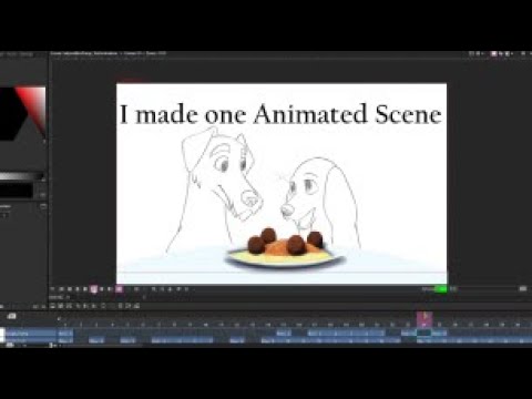 I made one Animated Scene - (2024) My Animation Training