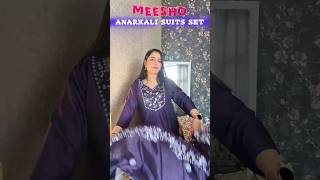 Meesho Anarkali Kurta Sets Haul😱|Anarkali Meesho haul #meesho #anarkali #festivewear #ethnicwear